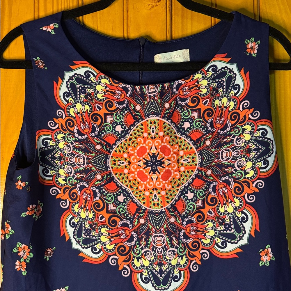 Altar'd State from Anthropologie Colorful Patterned Top - Picture 4 of 7